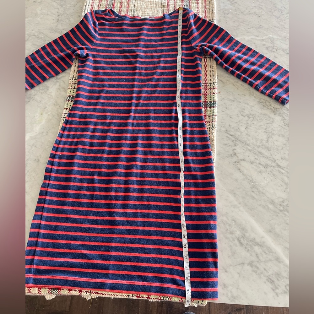 GAP Modern Boatneck striped dress size Small